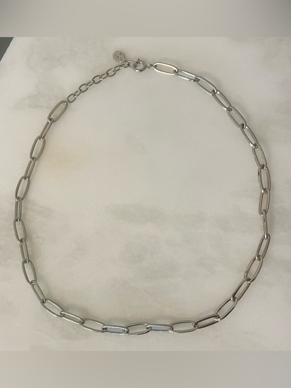 Silver Link Necklace - LOFT Women Jewelry